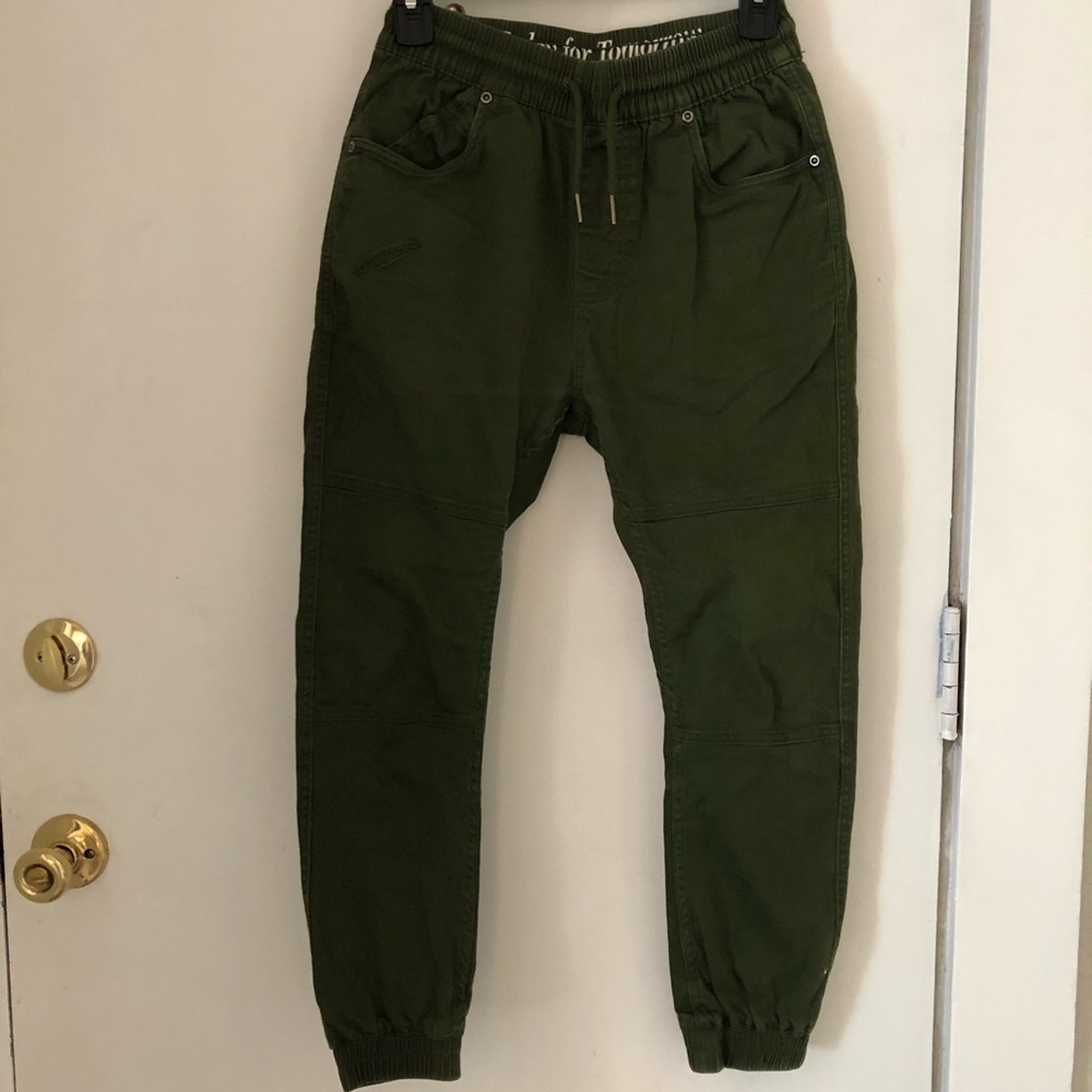 Green Jogger Pants